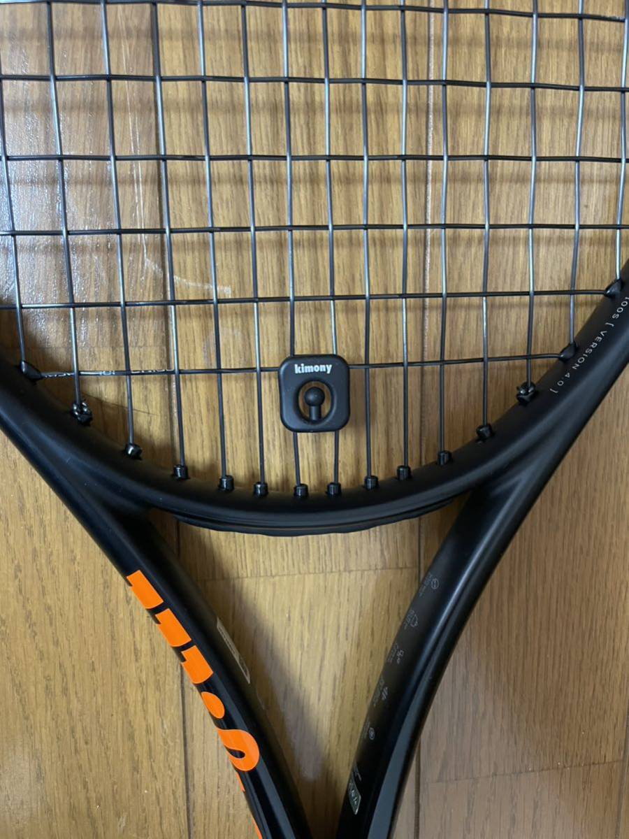 【送料込】ウイルソン Wilson 硬式テニスラケット BURN 100S v4.0 グリップ2_画像10