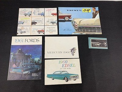 ◇Y-703/旧車カタログ フォード リーフレット等 計12点/外車カタログ/FORD/Falcon/マーキュリー/1円～/_画像5