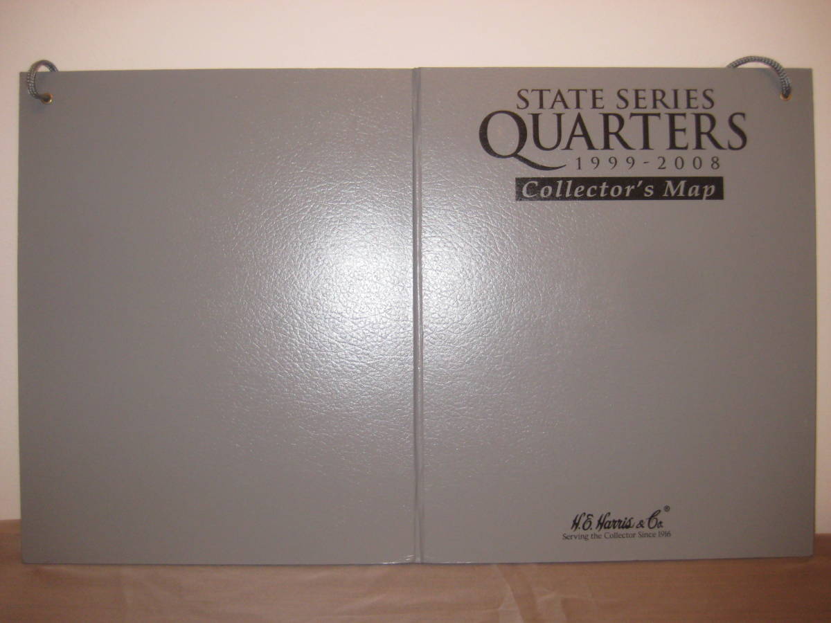 State Quarters Map - Us State Quarter Collector's Map ハードカバー の画像3