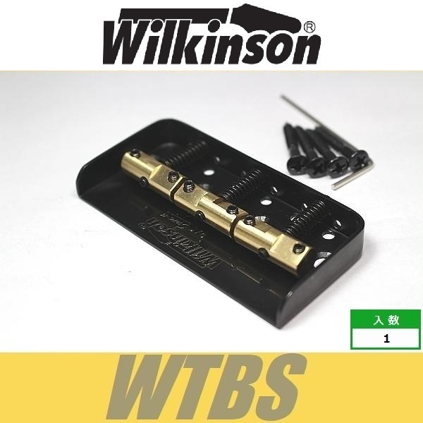 Wilkinson WTBS BK　ブラック ハードテイル ハードテール ブラス テレキャスター ブリッジ ウィルキンソン_画像1