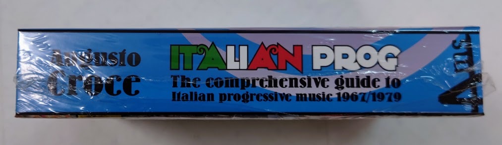 英語本 未開封 イタリアン・プログレハード・カバー本 ItalianProg The comprehensive guide to the Italian progressive music 1967/1979 _画像3