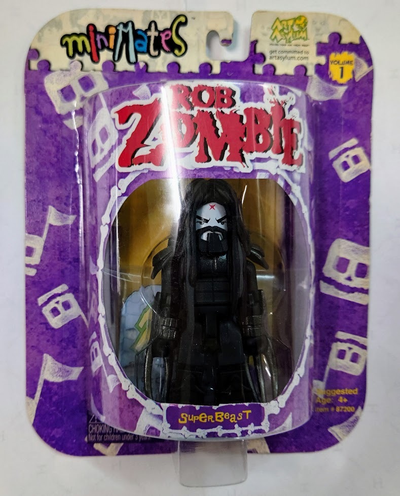 中古おもちゃ　minimates ozzy osbourne rob zombie _画像3