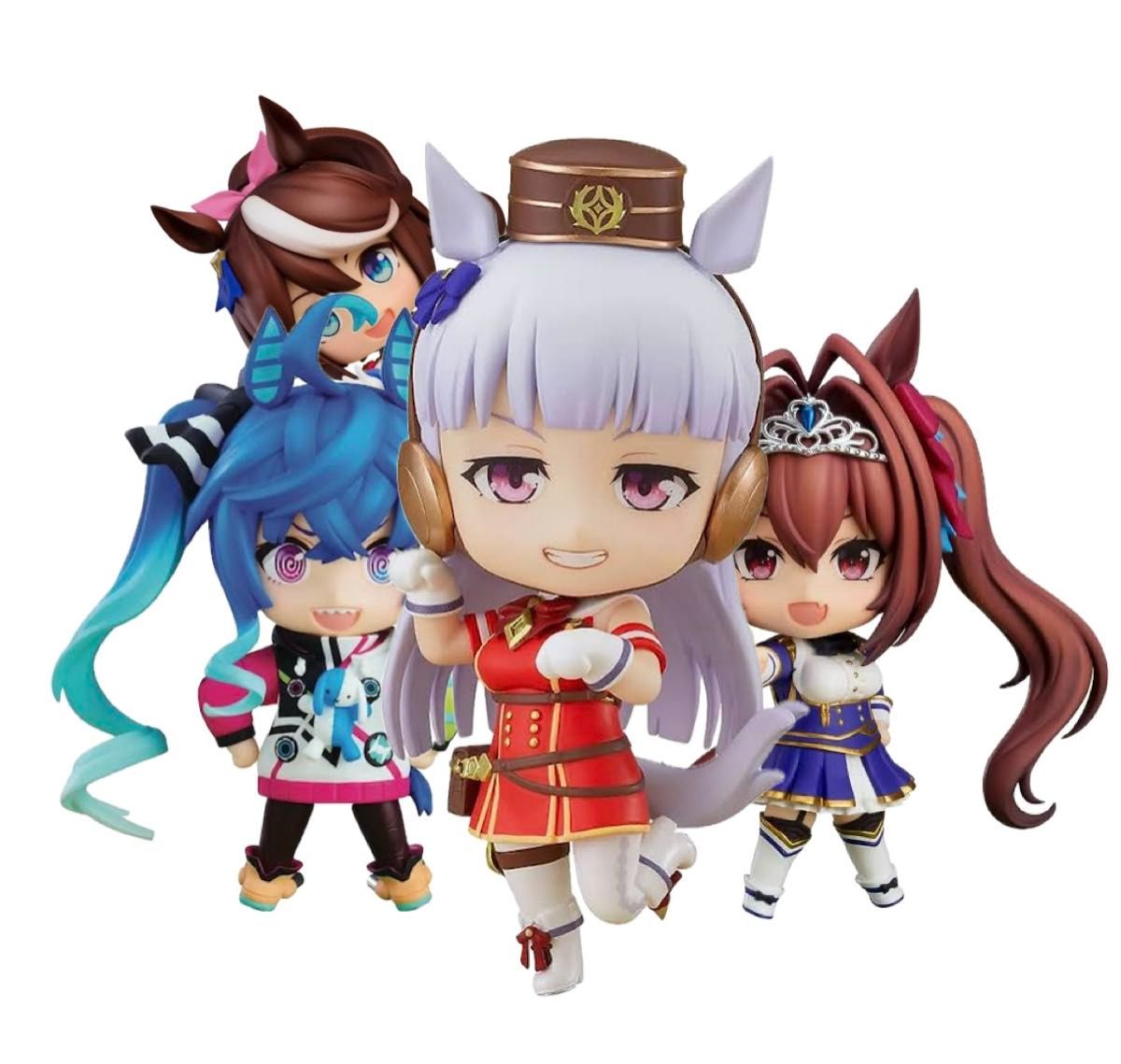ねんどろいど ウマ娘 トウカイテイオー・ダイワスカーレット・ツインターボ セット ねんどろいど ウマ娘 トウカイテイオー・ダイワスカーレット