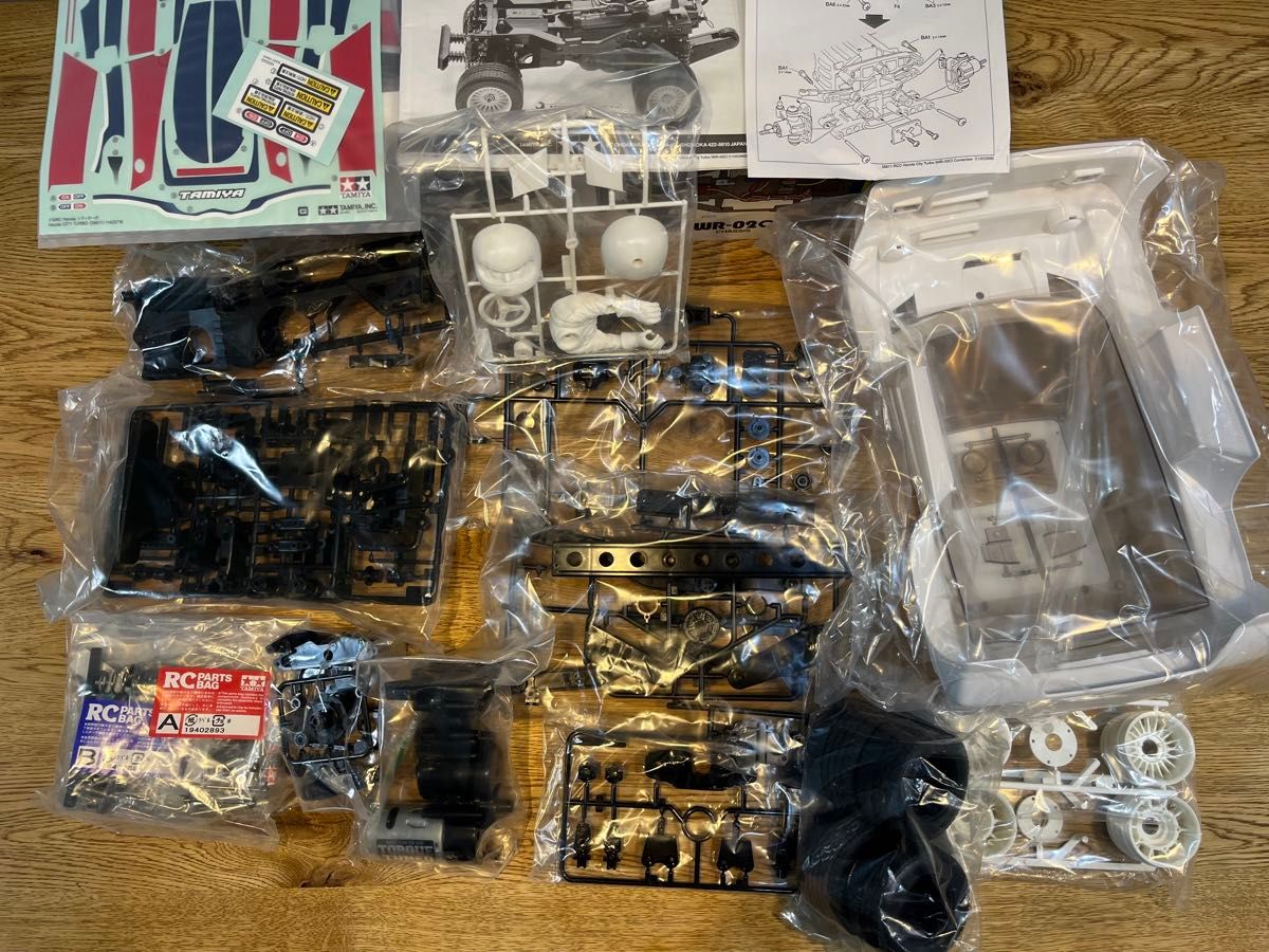 タミヤ シティターボ WR-02C 未組立 RC 絶版 1/10 HONDA CITY タミヤ シティターボ WR-02C 未組立 RC 絶版 1/10 HONDA CITY