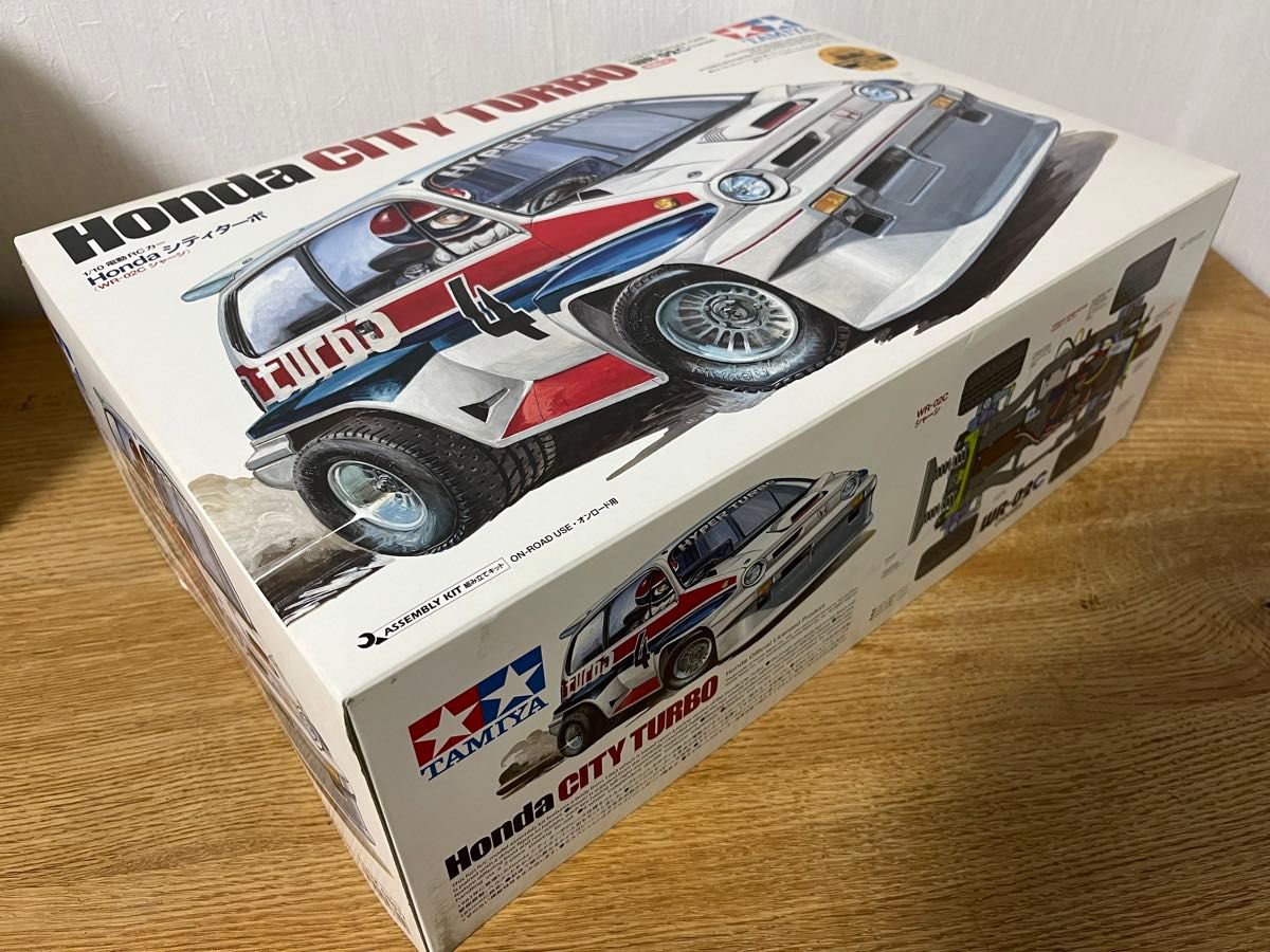 タミヤ シティターボ WR-02C 未組立 RC 絶版 1/10 HONDA CITY タミヤ シティターボ WR-02C 未組立 RC 絶版 1/10 HONDA CITY