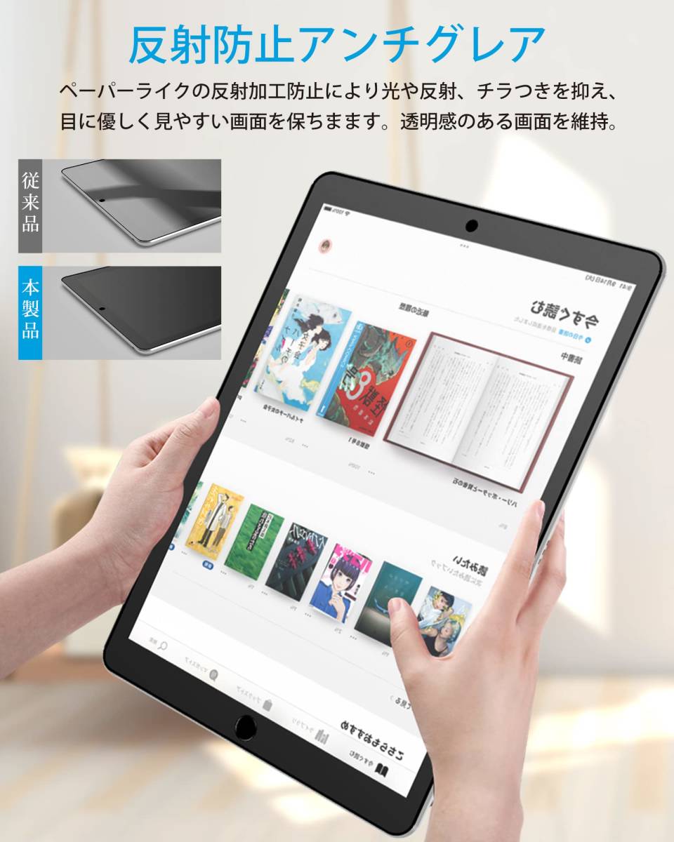 【売れ筋商品】/ Air Air2 (2013) iPad / iPad 用 Pro 5/6世代 9.7 用 9.7 ペーパーライ_画像3