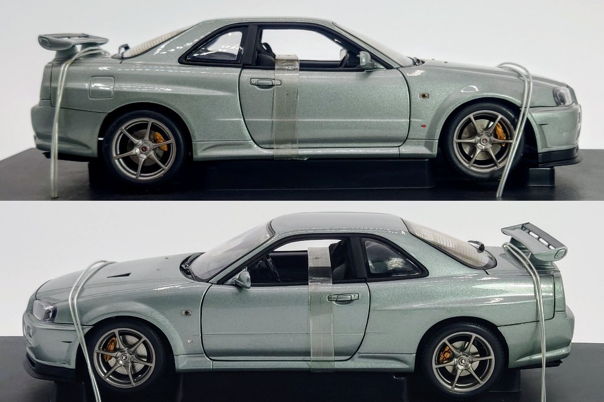 廃盤AUTOart 日産スカイラインGT-R R34 V-SPEC II 1/18 BNR34 廃盤AUTOart 日産スカイラインGT-R R34 V-SPEC II 1/18 BNR34