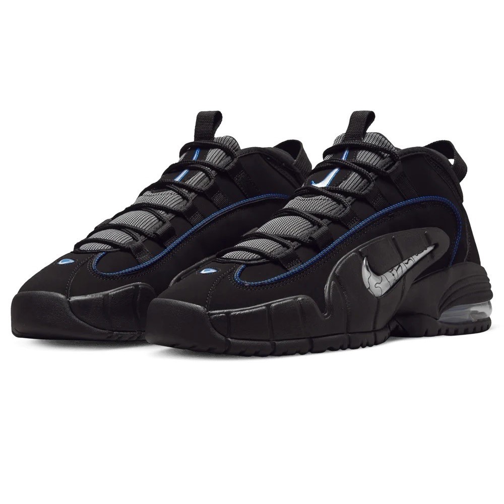 ☆NIKE AIR MAX PENNY 黒/黒/銀/青 27.0cm ナイキ エア マックス ペニー ペニーハーダウェイ DN2487-002_画像1