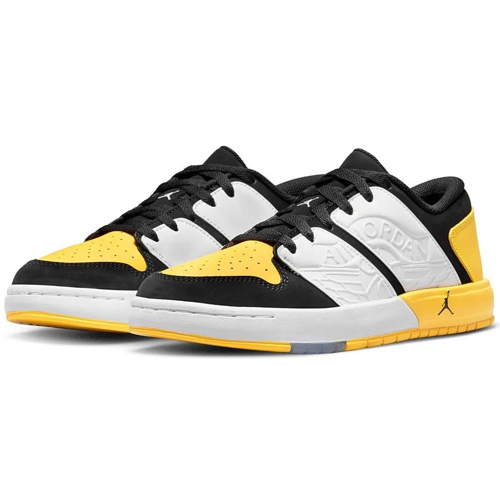 ☆NIKE JORDAN NU RETRO 1 LOW 黄/黒/白 28.5cm ナイキ ジョーダン ニュー レトロ 1 ロウ DV5141-017 _画像1