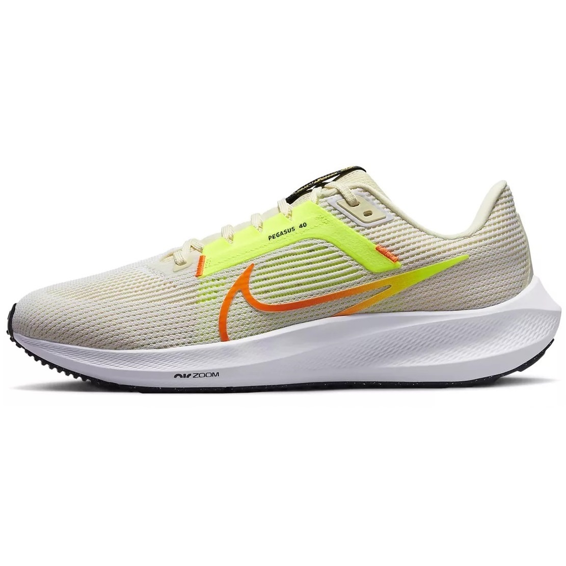 ☆NIKE AIR ZOOM PEGASUS 40 淡白/蛍光黄/オレンジ/蛍光オレンジ 28.0cm ナイキ エア ズーム ペガサス 40 DV3853-101_画像3