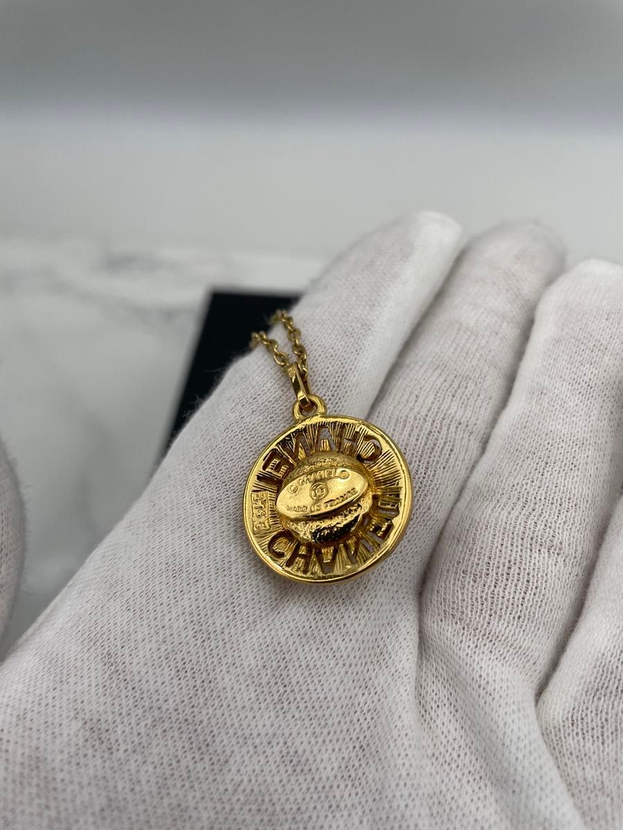CHANEL トップ ペンダント ココマーク ヴィンテージ風 CHANEL トップ ペンダント ココマーク ヴィンテージ風