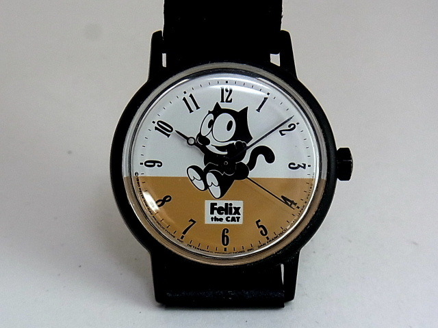 キャラクター腕時計　FELIX　the　CAT　手巻き（未使用）３３_画像1