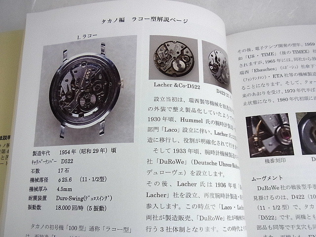 トンボ出版「国産腕時計　タカノ・リコー」森　年樹著　２０１９年４月１日　発行　本　80_画像6