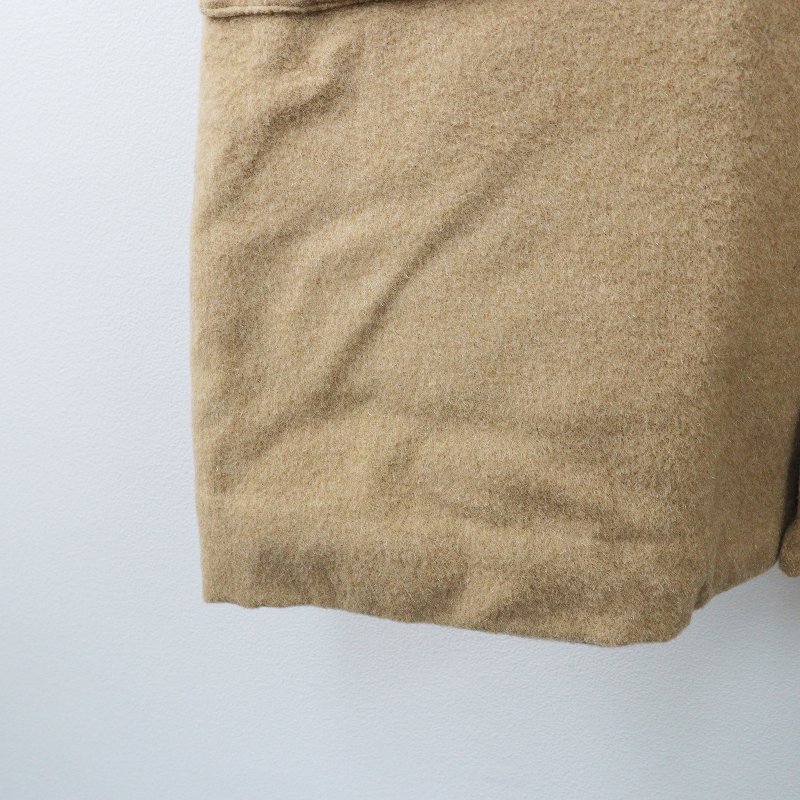 ichi antique sICHI Antiquites wool cashmere turn-down collar coat / beige outer [2400013685429]