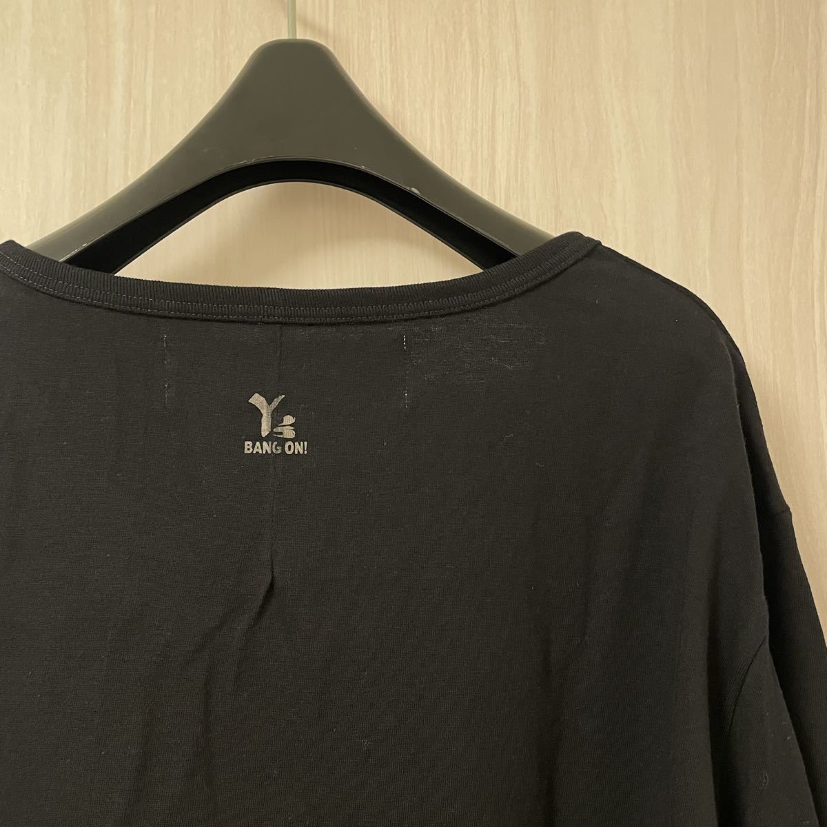 ワイズバングオン 長袖Tシャツ ×2 y's bang on T-shirts 男性用 ワイズバングオン 長袖Tシャツ ×2 y's bang on T-shirts 男性用