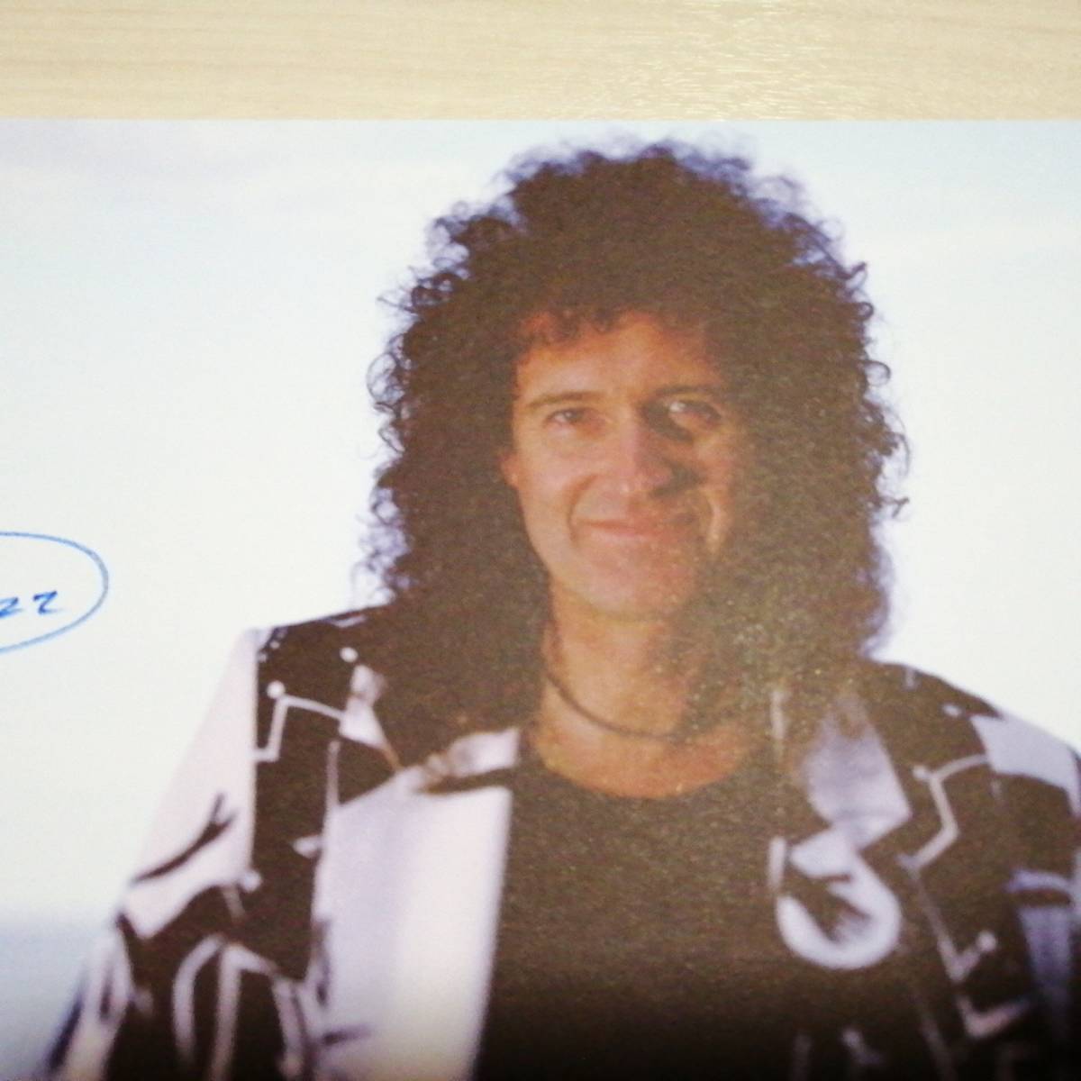  Brian *mei① Brian May official with autograph photo 2022 Brian Harold May QUEEN beautiful goods goods 
