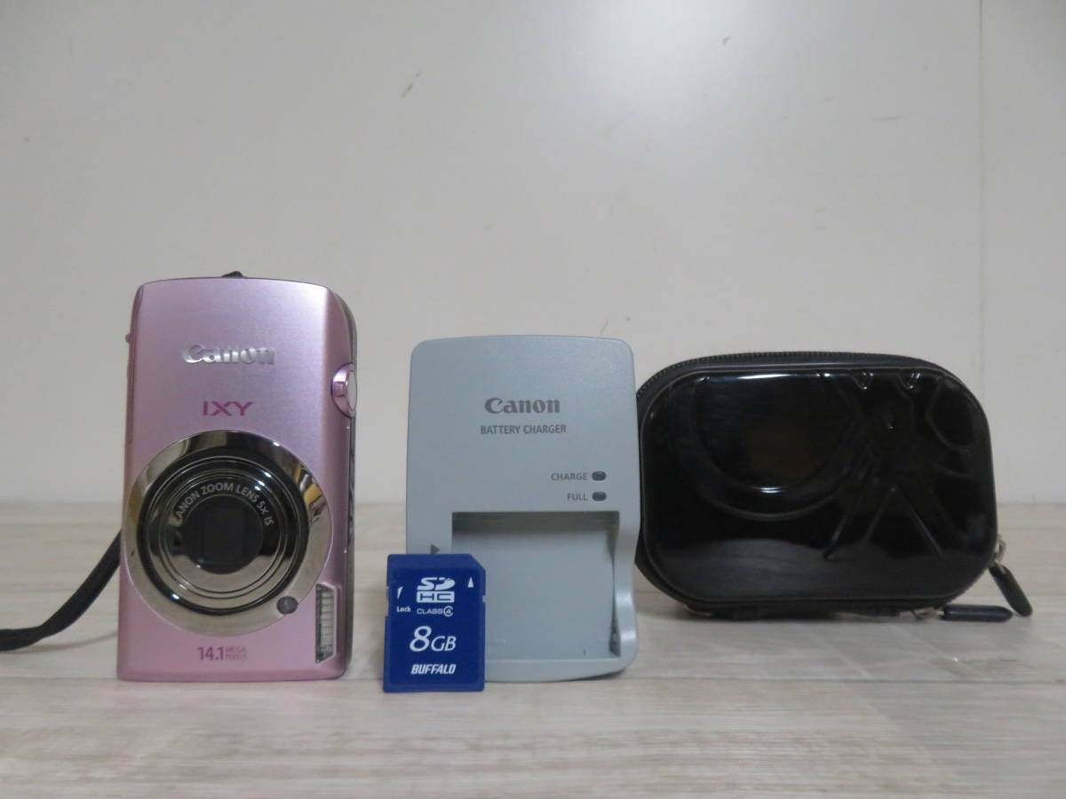 美品! Canon キャノン IXY 10S コンパクトデジタルカメラ 充電器/SDカード/ケース付き 動作確認済み 追加画像有り _画像1