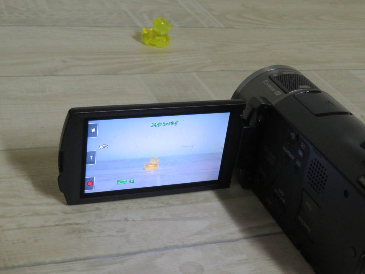 美品! SONY ソニー Handycam ハンディカム HDR-CX550V デジタルビデオカメラ リモコン/バッテリー2個/充電器/ケース付き 追加画像有り _画像7