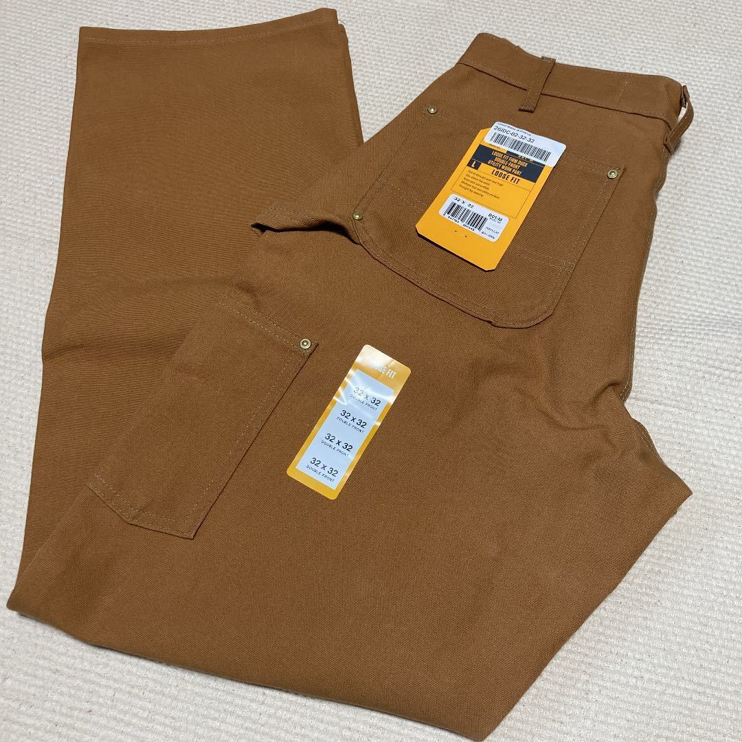 カーハート carhartt ペインターパンツ ダック ダブルニー ワークパンツ ルースフィット 32 x 32_画像3