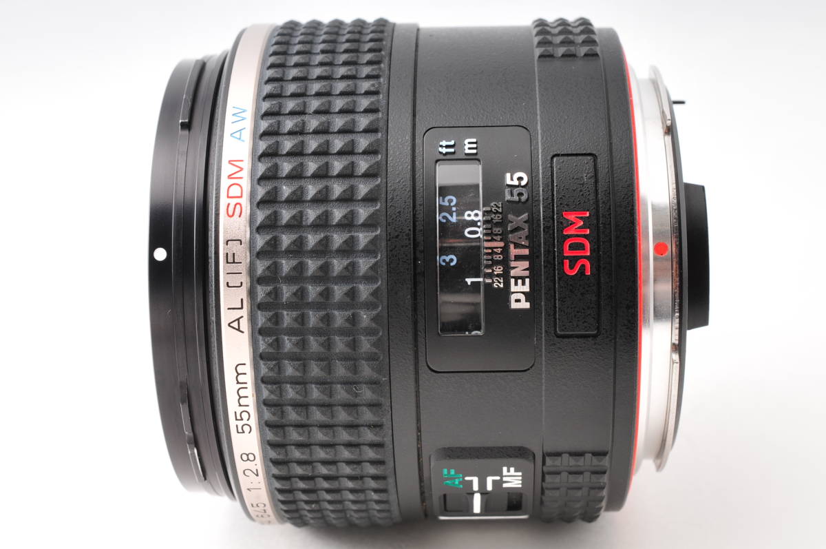 3130 【美品】 Pentax SMC PENTAX-D FA 645 55mm F/2.8 SDM AW Lens ペンタックス AF単焦点レンズ 0111_画像4