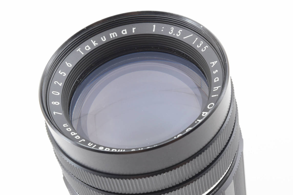 3180 【良品】 Asahi Opt Pentax Takumar 135mm f3.5 Lens MF単焦点レンズ 0118_画像9