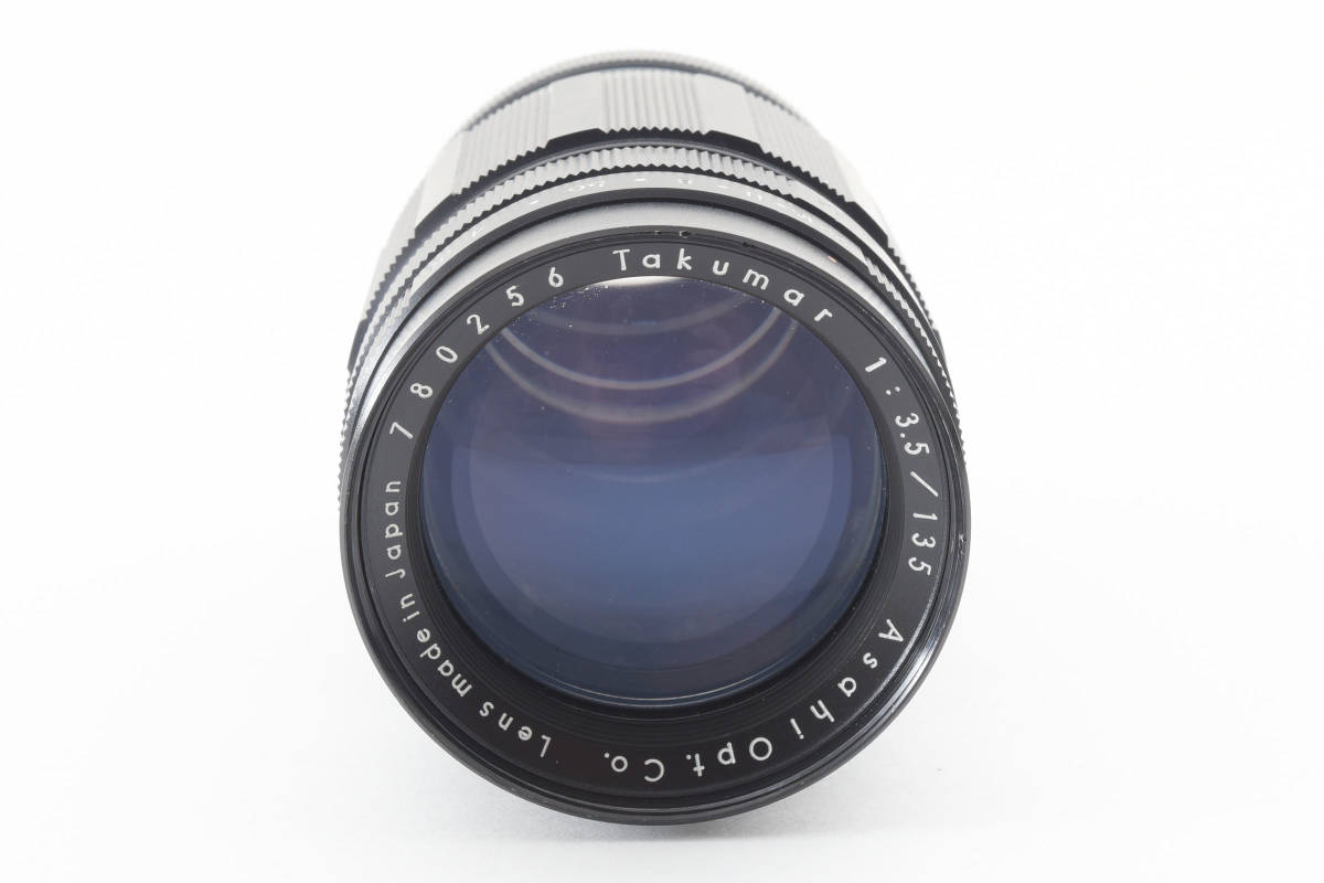 3180 【良品】 Asahi Opt Pentax Takumar 135mm f3.5 Lens MF単焦点レンズ 0118_画像2