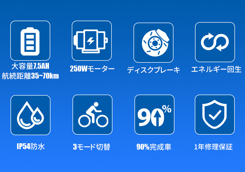 フル電動自転車 電動アシスト自転車 16インチ 電動自転車 3モード切替 折りたたみ_画像2