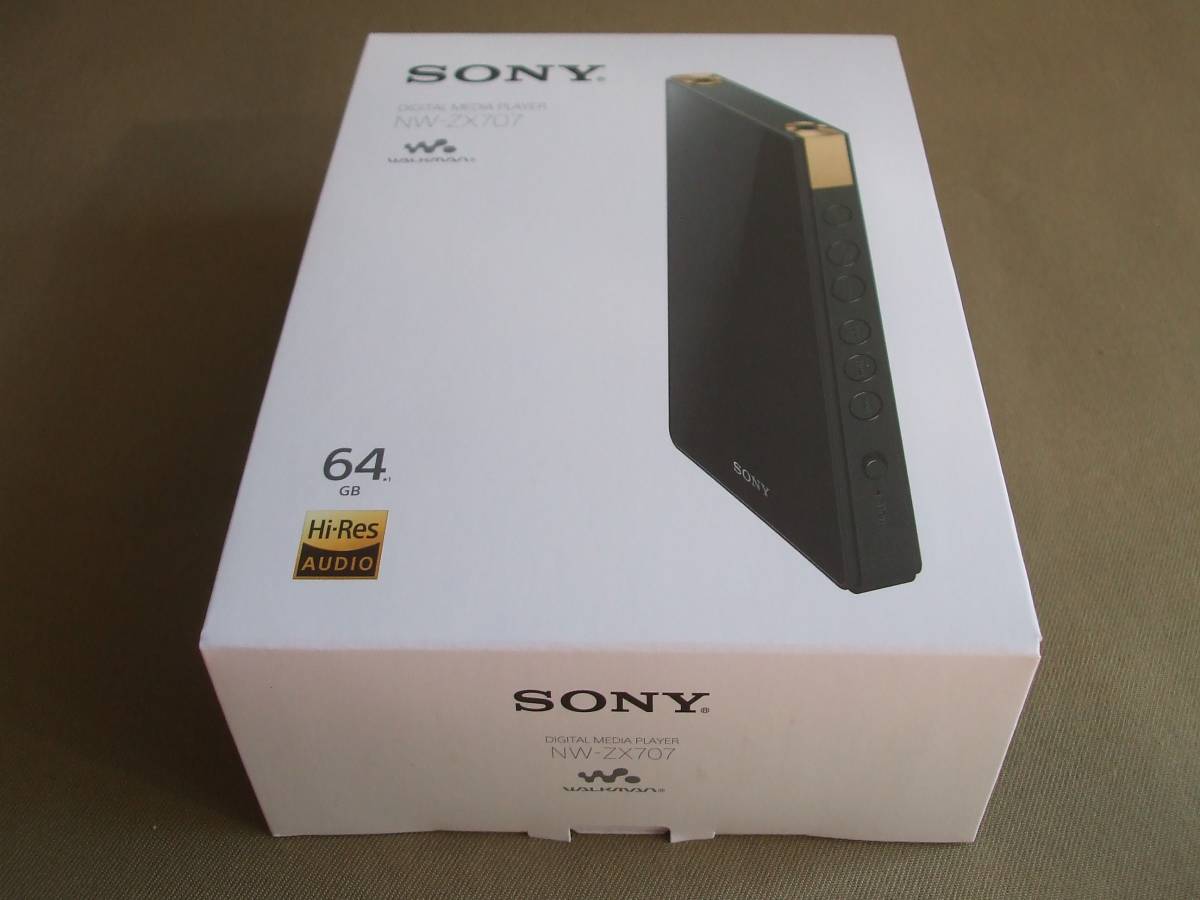 SONY NW-ZX707【新品 1年保証】 ハイエンドストリーミング WALKMAN / ブラック [ 64GB / Android 12搭載 ハイレゾ音源対応 ]_画像2