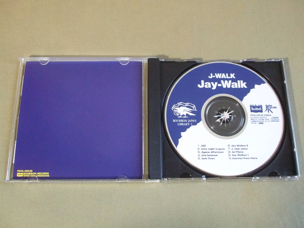 J-WALK / デビューアルバム「 Jay-Walk 」vocal：中村耕一 / ♪ジャスト・ビコーズ ♪霧のジェット・プレーン ♪ひとりぽっちのジャーニー_画像2