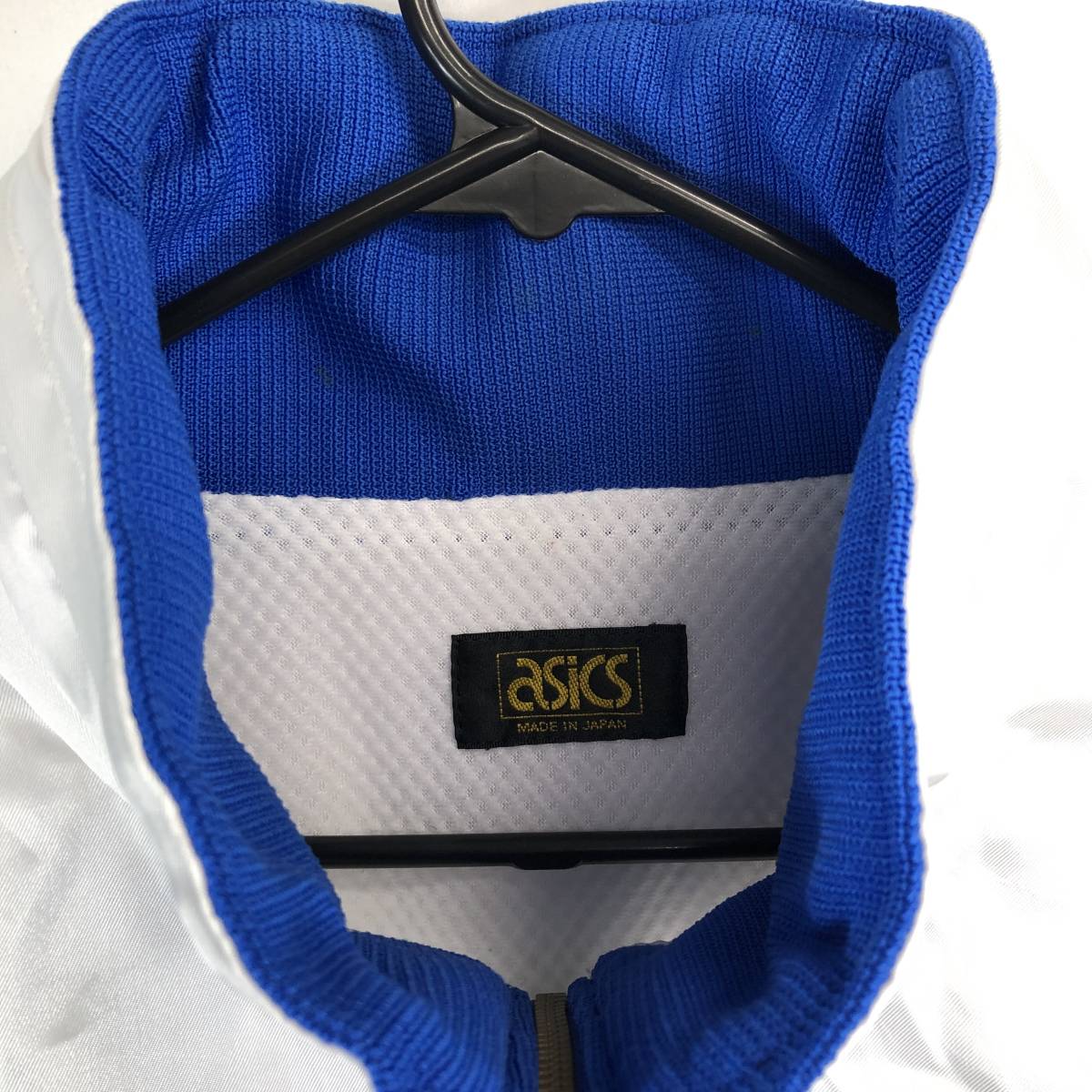 90s アシックス asics 裏地付き ナイロンウインドブレーカー 90s アシックス asics 裏地付き ナイロンウインドブレーカー