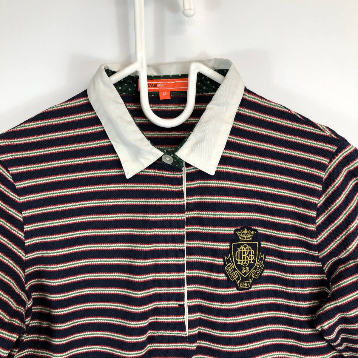 BEAMS GOLF ビームスゴルフ 長袖 ワンピース コットン 83-26-0009-592 レディースMサイズ_画像2