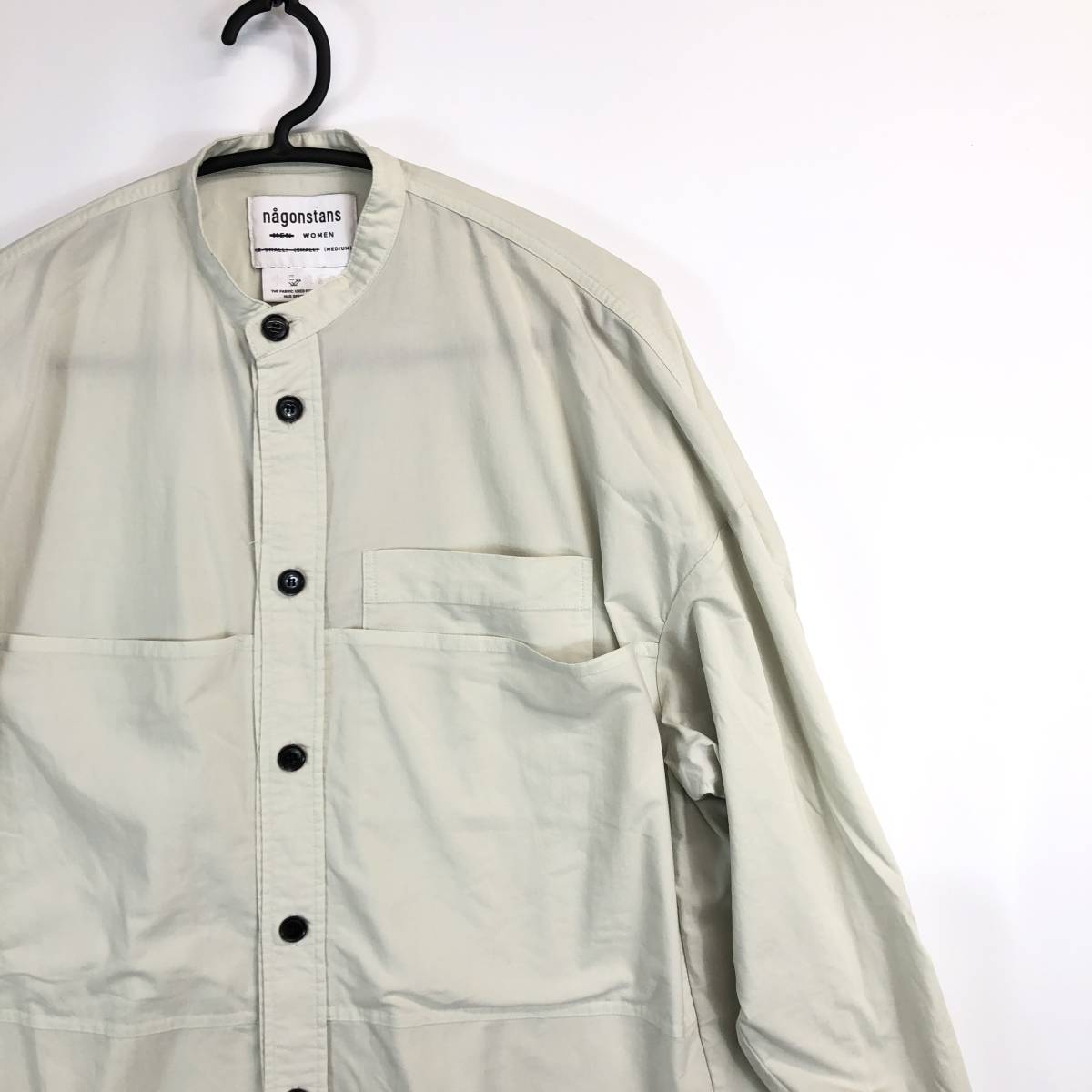 nagonstans (ナゴンスタンス) セボナーストレッチビッグシャツ nagonstans (ナゴンスタンス) セボナーストレッチビッグシャツ