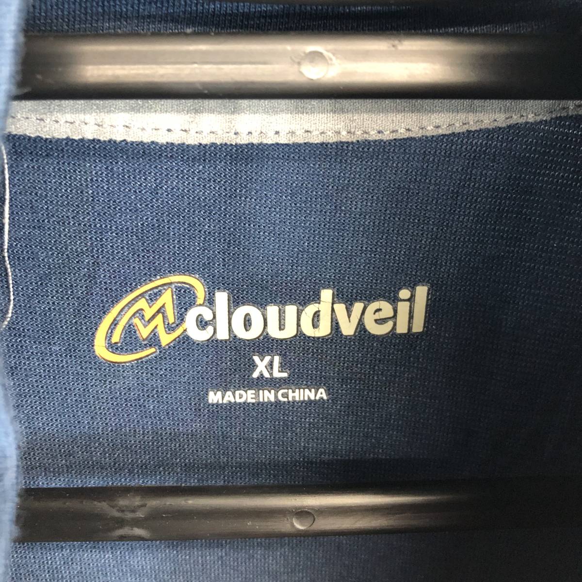  Cloudveil Cloudveil long sleeve half Zip shirt XL size 982296 USA old clothes 