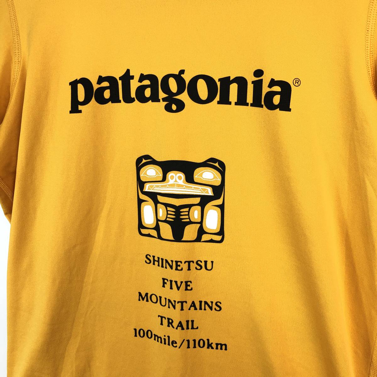 パタゴニア Patagonia キャプリーン ベースレイヤー 半袖Tシャツ Sサイズ 信越五岳トレラン記念 11973_画像2