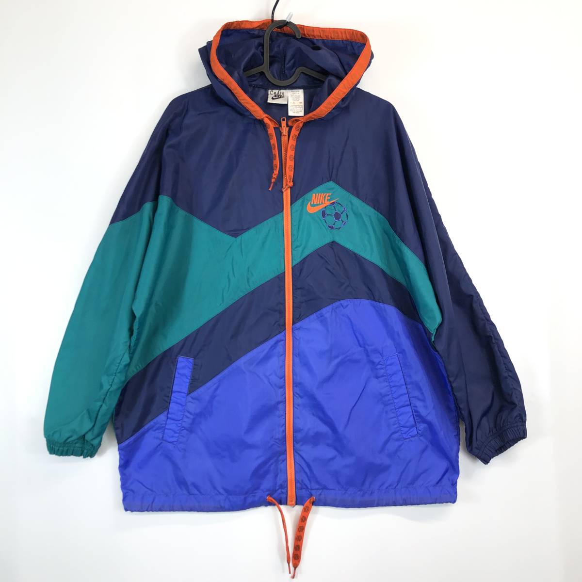 90s NIKE クレイジーカラー ナイロンジャケット L ナイキ 古着 90s NIKE クレイジーカラー ナイロンジャケット L ナイキ 古着