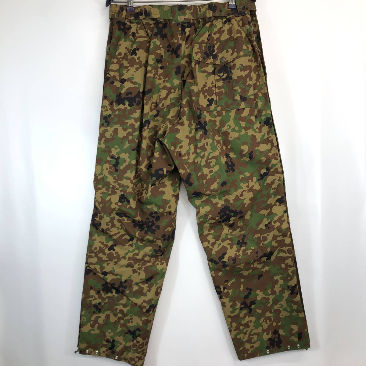  Ground Self-Defense Force protection against cold military uniform out . trousers 3B size 2005 year belt attaching camouflage camouflage 