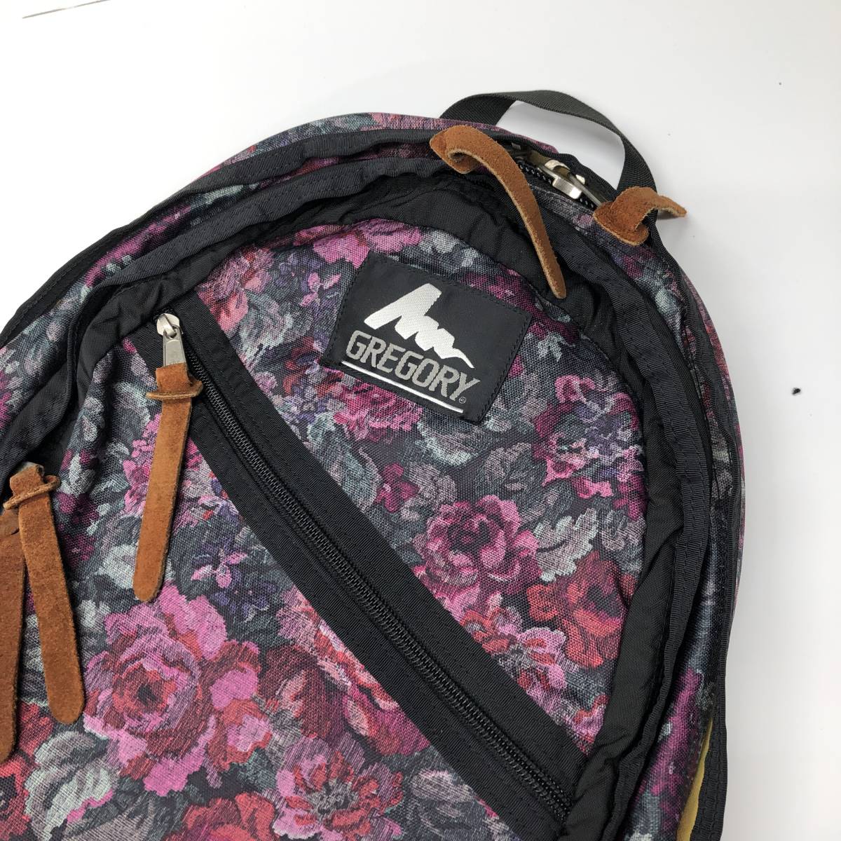 USA製 旧タグ グレゴリー ショルダーブレード リュック 花柄 USA製 旧タグ グレゴリー ショルダーブレード リュック 花柄