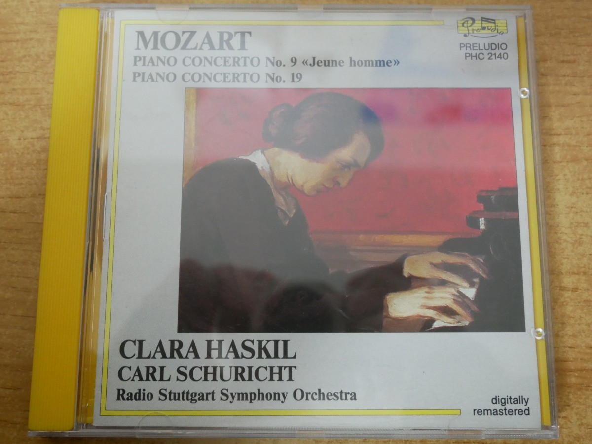 CDk-3584 Mozart, Radio Stuttgart Symphony Orchestra, Carl Schuricht Piano Concerto No. 9 Jeune Homme / Piano Concerto No. 19_画像1