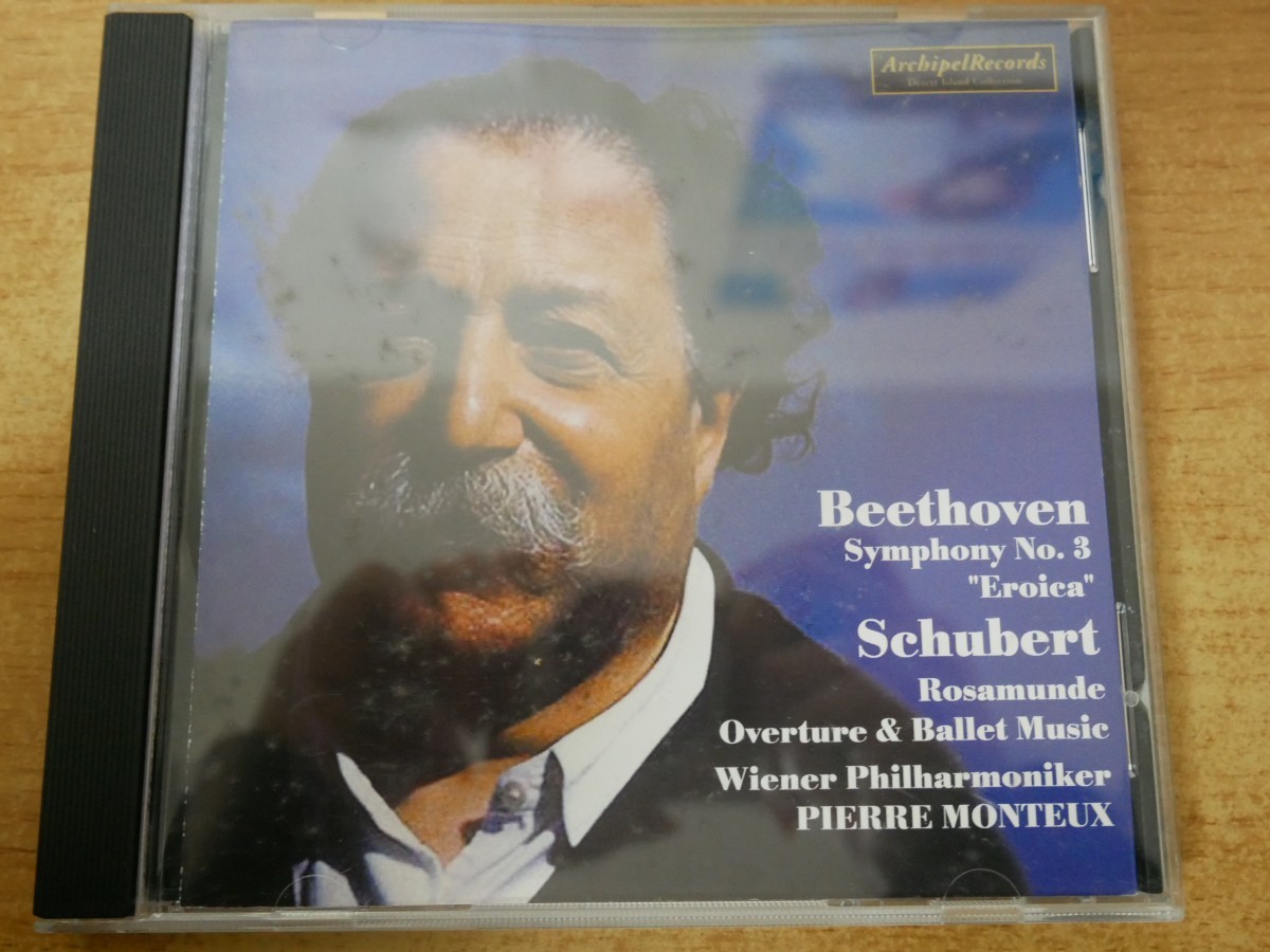 CDk-3752 WIENER PHILHARMONIKER , PIERRE MONTEUX / Pierre Monteux conducts Beethoven & Schubert_画像1