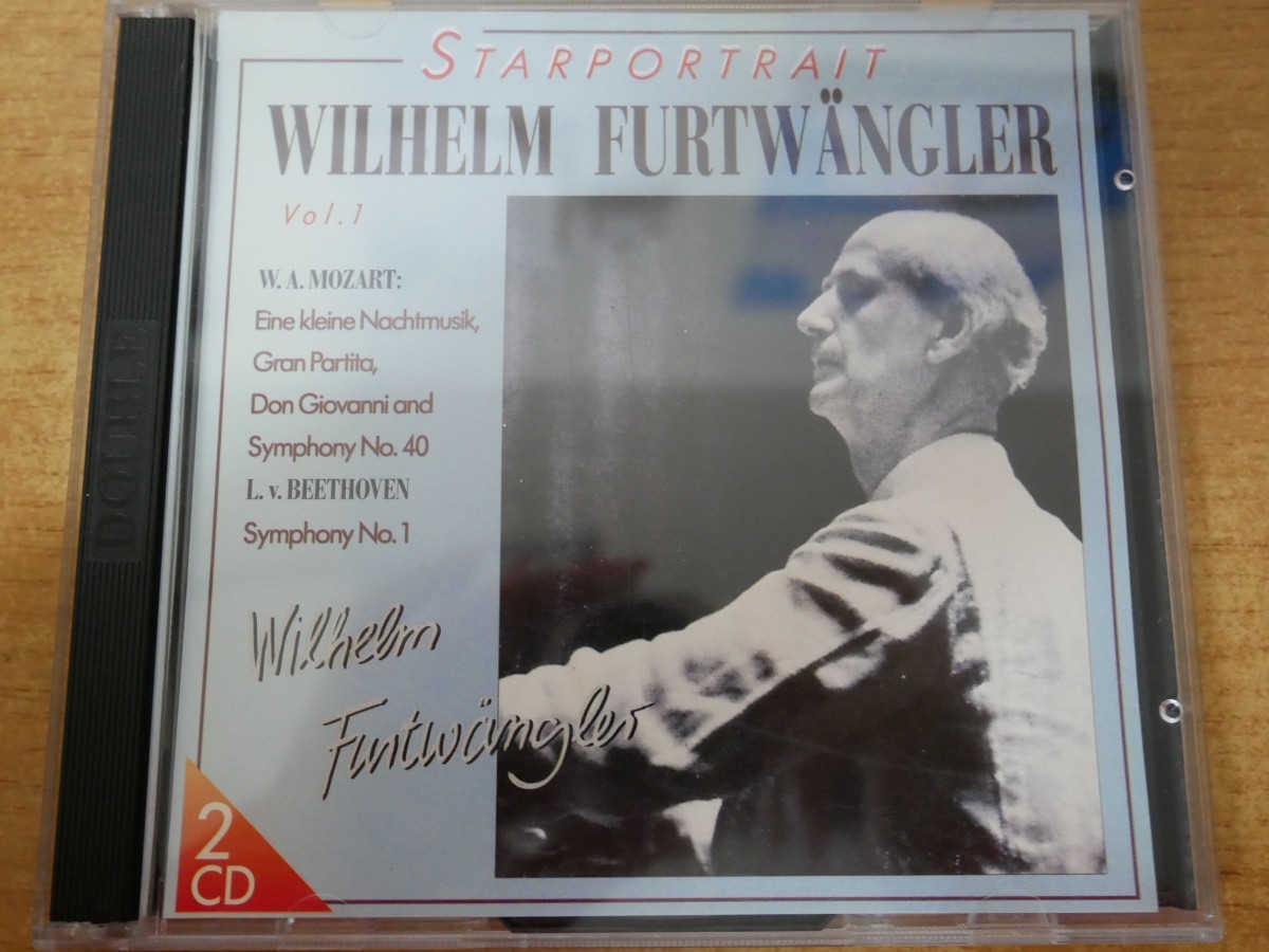 CDk-3910＜2枚組＞Wilhelm Furtwangler Starportrait - Wilhelm Furtwangler_画像1