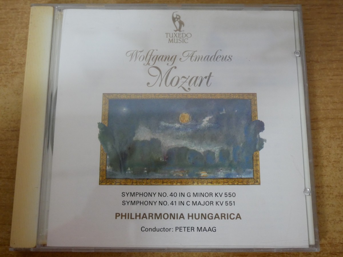 CDk-4038 PHILHARMONIA HUNGARICA ,PETER MAAG / Mozart:SYMPHONY NO 40 IN G MINOR, RV 550の画像1