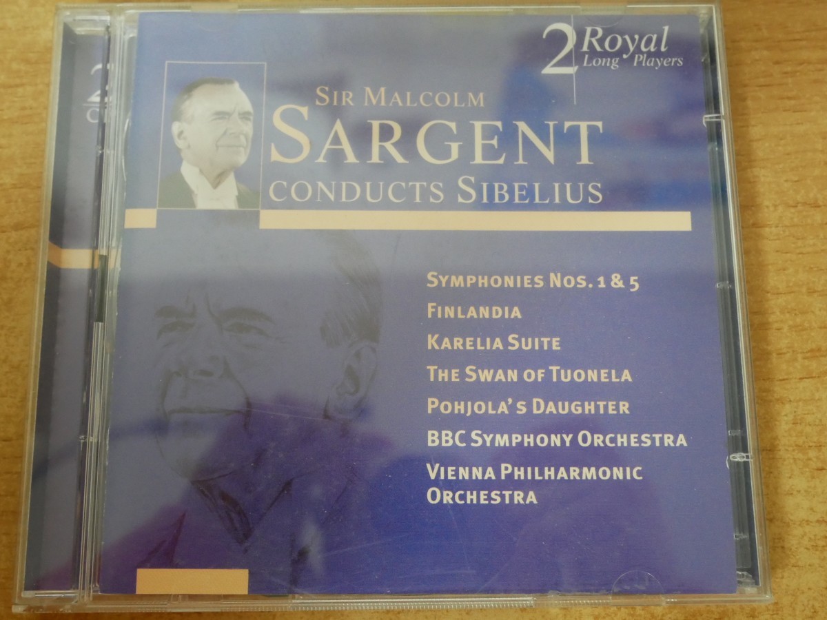 CDk-4042＜2枚組＞Sir Malcolm Sargent Conducts Sibelius / Sir Malcolm Sargent Conducts Sibelius_画像1