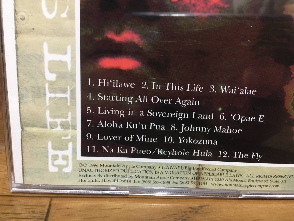 Israel Kamakawiwo'ole - n Dis Life 中古CD 1996 Mountain Apple Company / Big Boy Records ハワイ