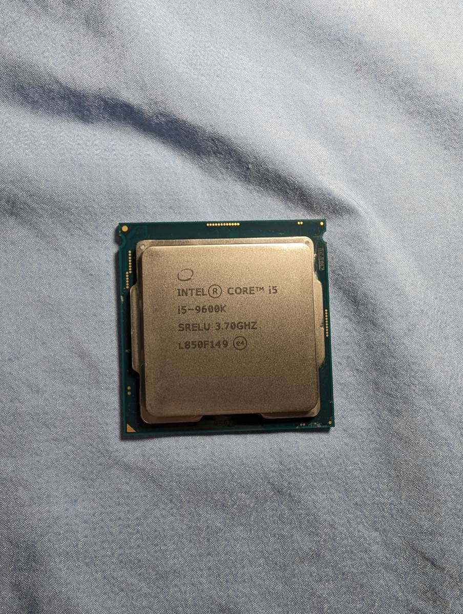 Intel Core i5 9600K 3.70GHz CPU単体_画像2