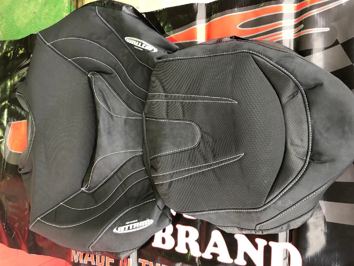 《JT-SDRXTX30018》 JETTRIM Seadoo RXT-X300 SEATCOVER BLK/BLK/WHT ジェットトリム シードゥ シートカバー