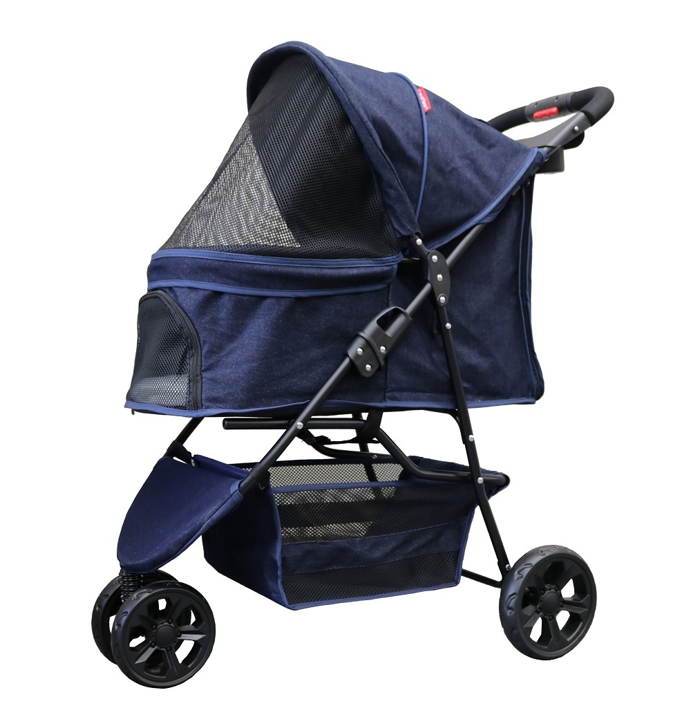 Cocoheart здесь Heart .... Buggy / Cart! много голова для 3 колесо домашнее животное Cart Denim 