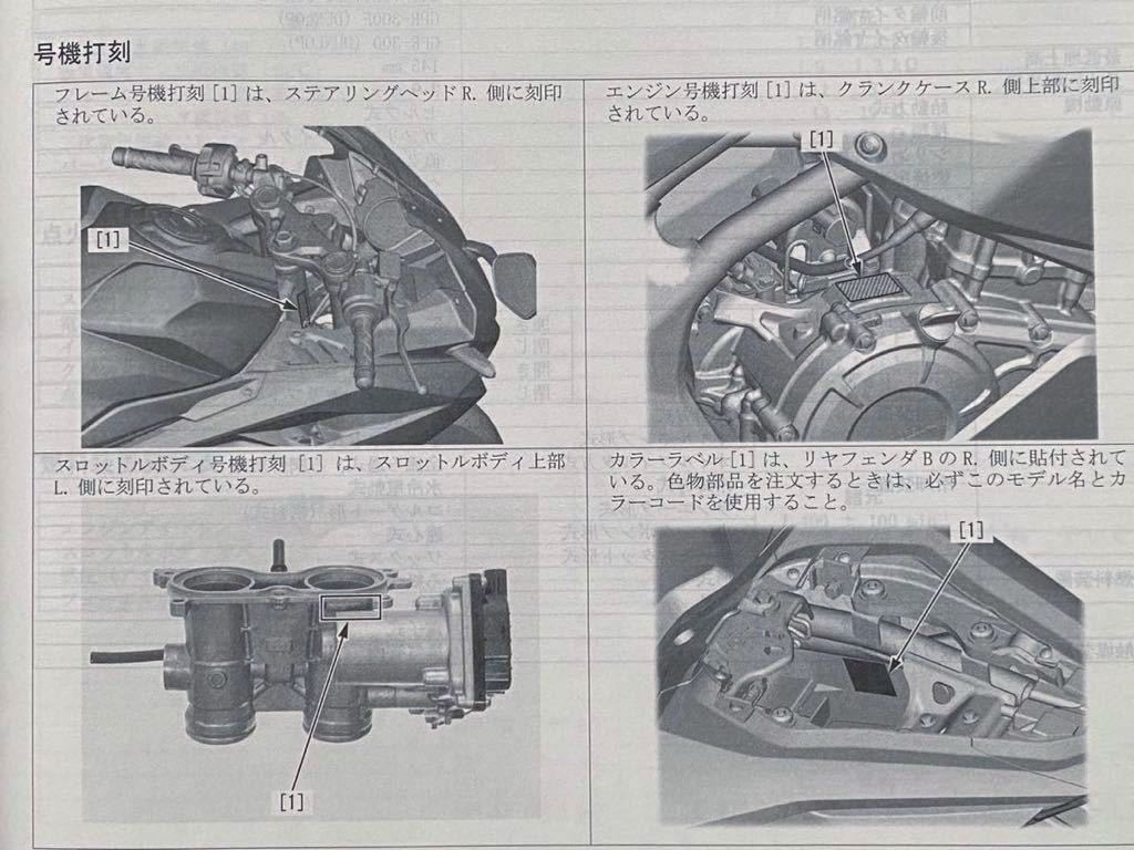 送料込み'17 CBR250RR/RR ABS 純正 サービスマニュアル CBR250RR/RRA-H(2BK-MC51)MC51-100/MC51E-100 故障診断 配線図 ホンダ 正規 整備書_画像3