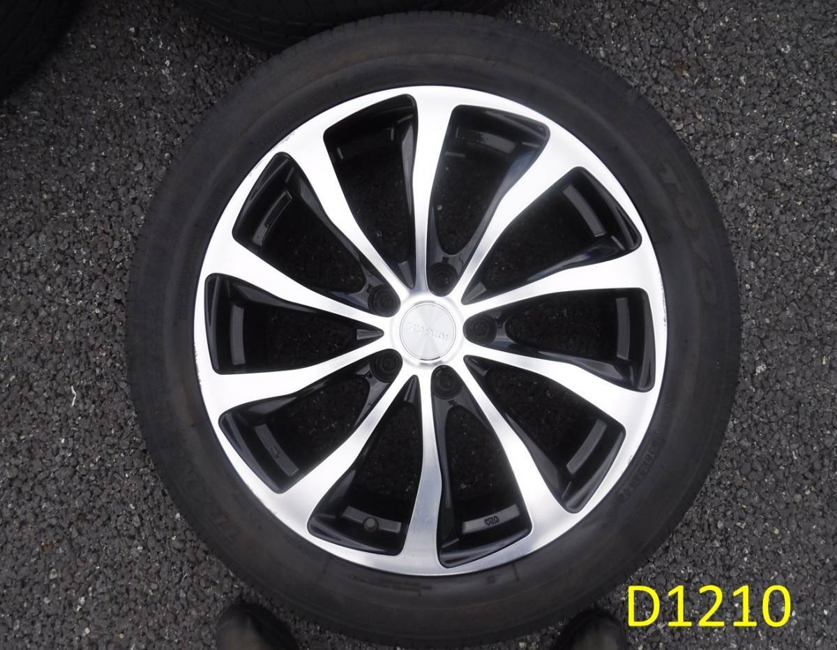 (D1210)AWタイヤ★30アルファード・ヴェルファイア■BRIDGESTONE BALMINUM T10／TOYO TRANPATH R30【235/50R18】☆売り切り☆彡_画像4