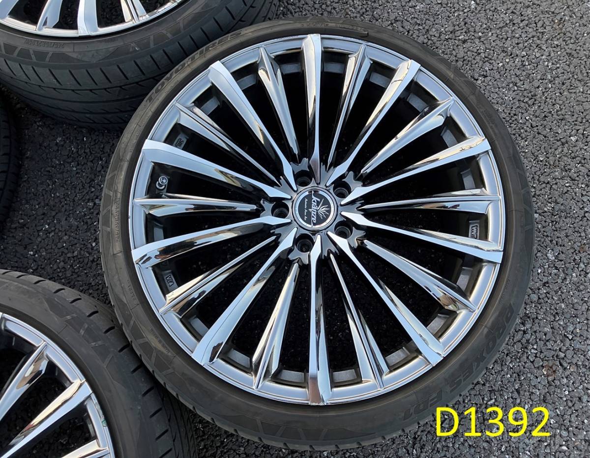 (D1392)AWタイヤ★30アルファード■weds Kranze Vierharm 225EVO／TOYOTIRES PROXES FD1【245/35R21】☆2021年製造☆売り切り☆彡_画像4