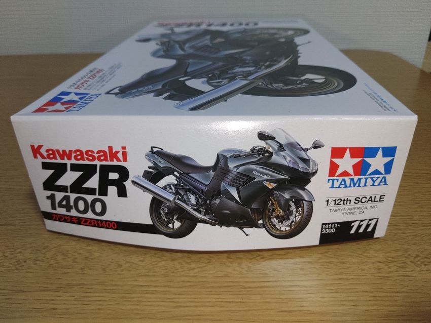 タミヤ 1/12 オートバイシリーズ No.111 カワサキ ZZR1400 プラモデル 14111_画像2